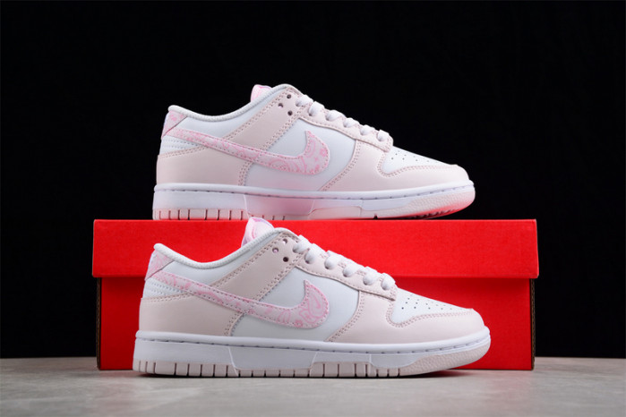 nike dunk low "pink paisley" fd1449-100