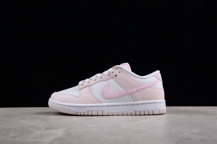 nike dunk low "pink paisley" fd1449-100