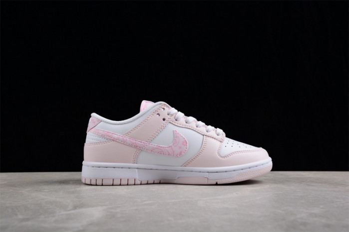 nike dunk low "pink paisley" fd1449-100