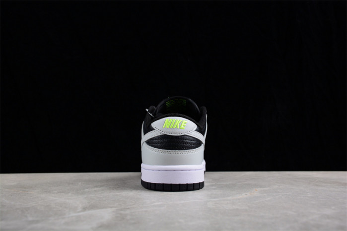 nike dunk low grey panda volt - fd9756-001