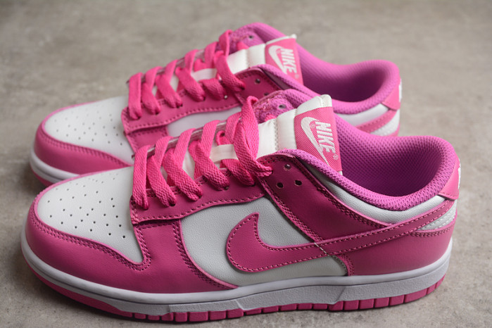 nike dunk low active fuchsia (gs) - fj0704-100