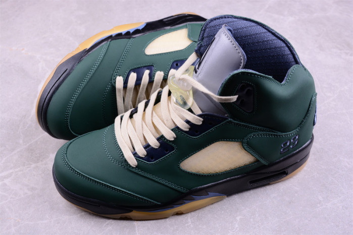 air jordan 5 "navy green” fz5758-003