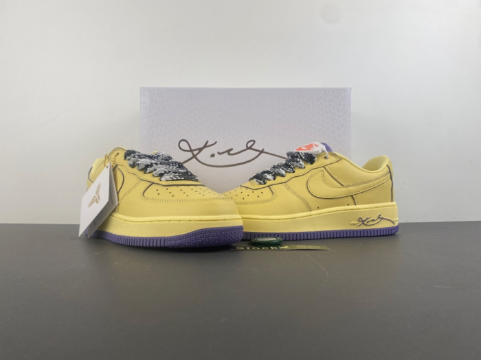 Kobe Bryant x Nike Air Force 1 Protro “Soft Yellow” HV9408-700
