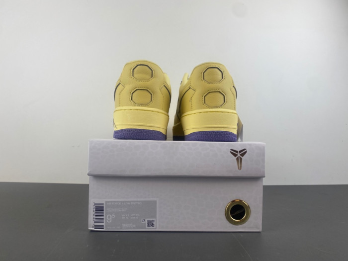 Kobe Bryant x Nike Air Force 1 Protro “Soft Yellow” HV9408-700