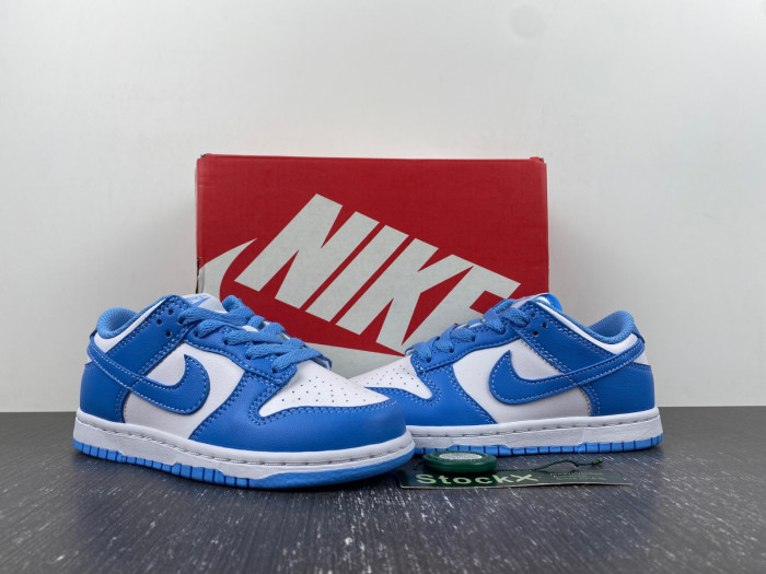 nike sb dunk low university blue kids-cw1588-103