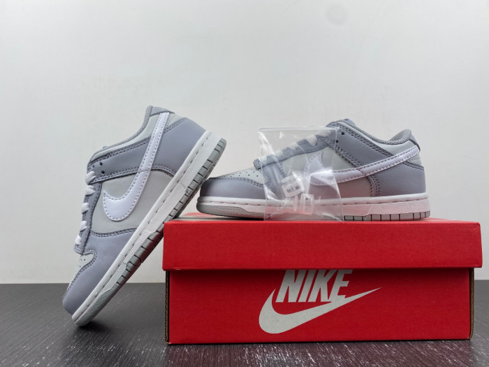 nike dunk low sp grey kids-dh9756-001