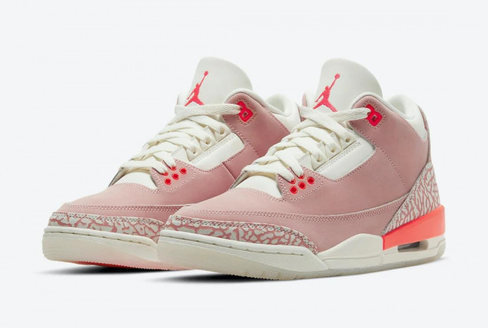 jordan 3 retro rust pink (w) ck9246-600