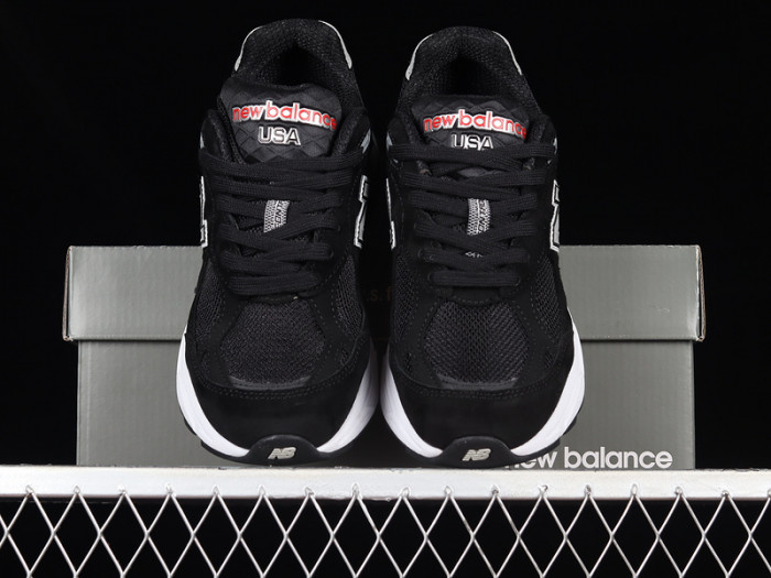 new balance 990v3 black white - m990bs3